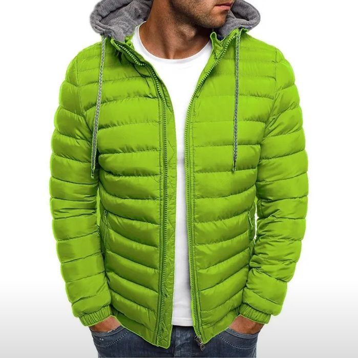 Мужская куртка из хлопка и Полиэстера