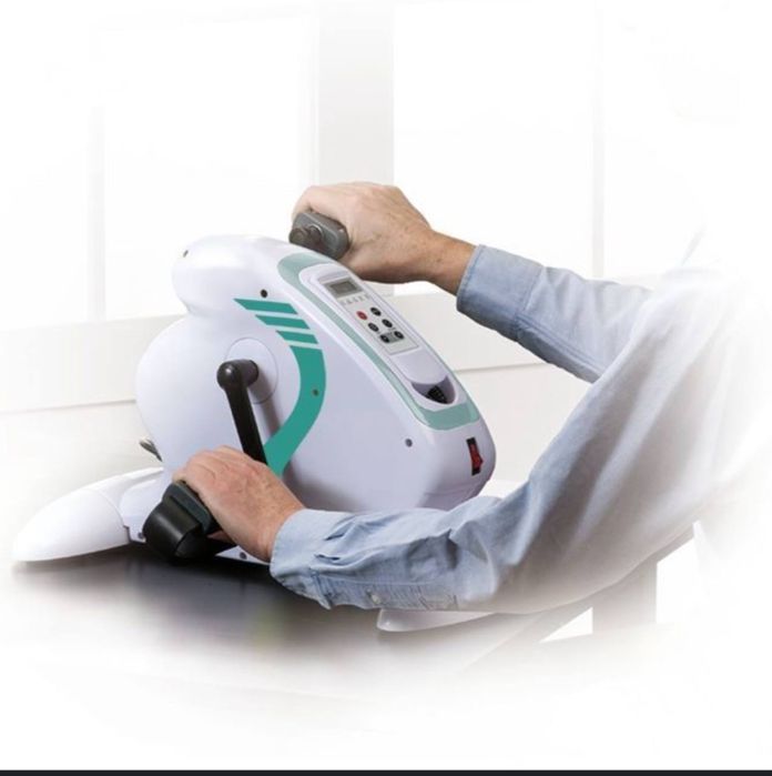 Мини велотренажер электрический для ног и рук