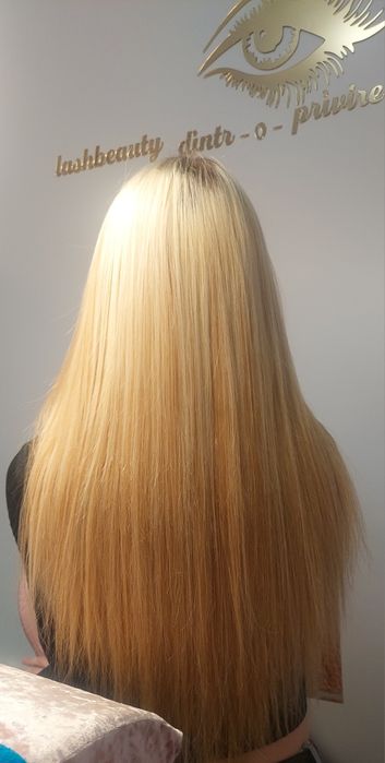 APLIC  EXTENSII  de păr Tape on