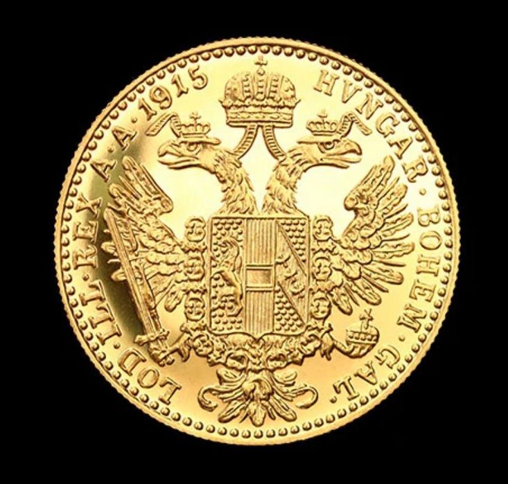Moneda Aur 1 Ducat Franz Josef