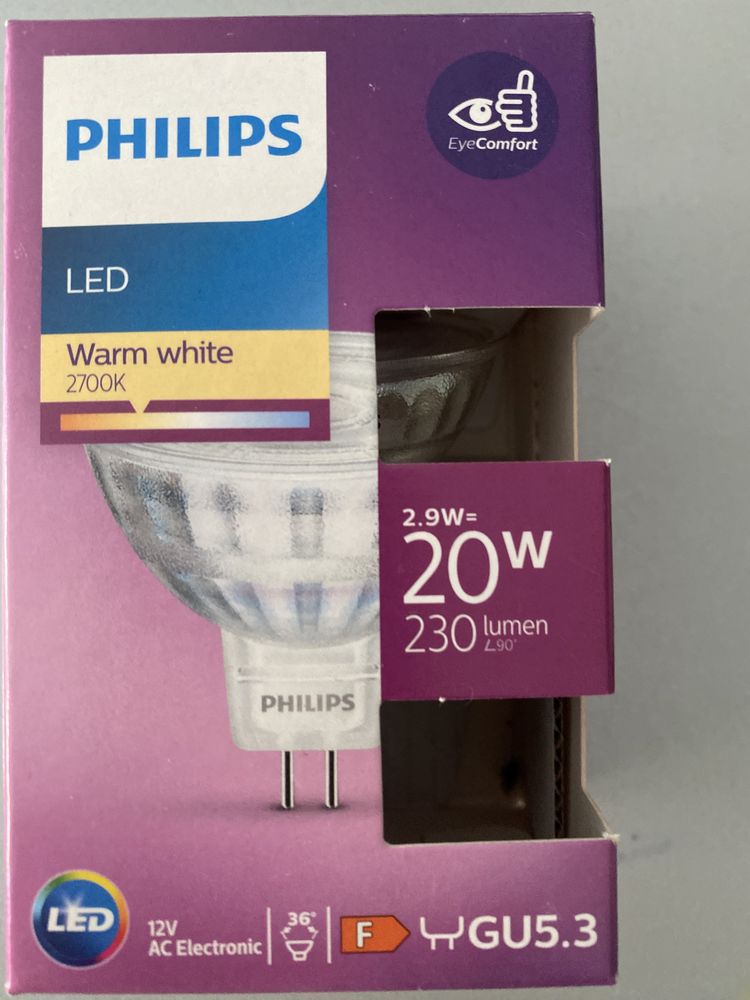 Vand 6 spoturi Philips 20w