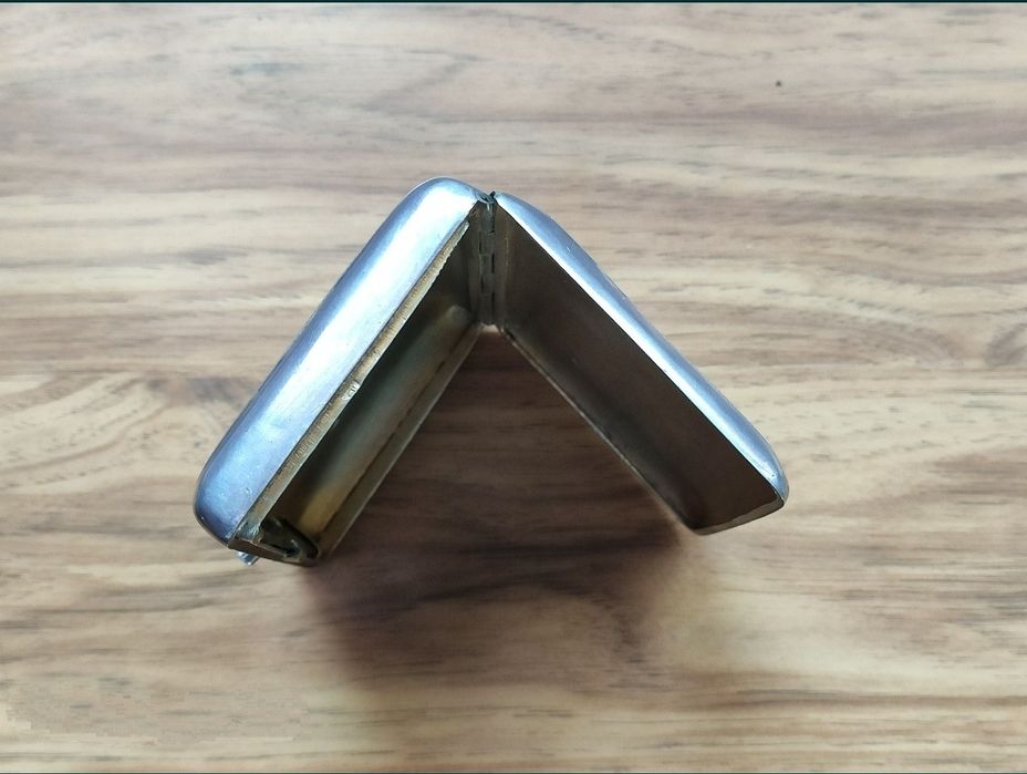 Серебряная табакерка 84 проба