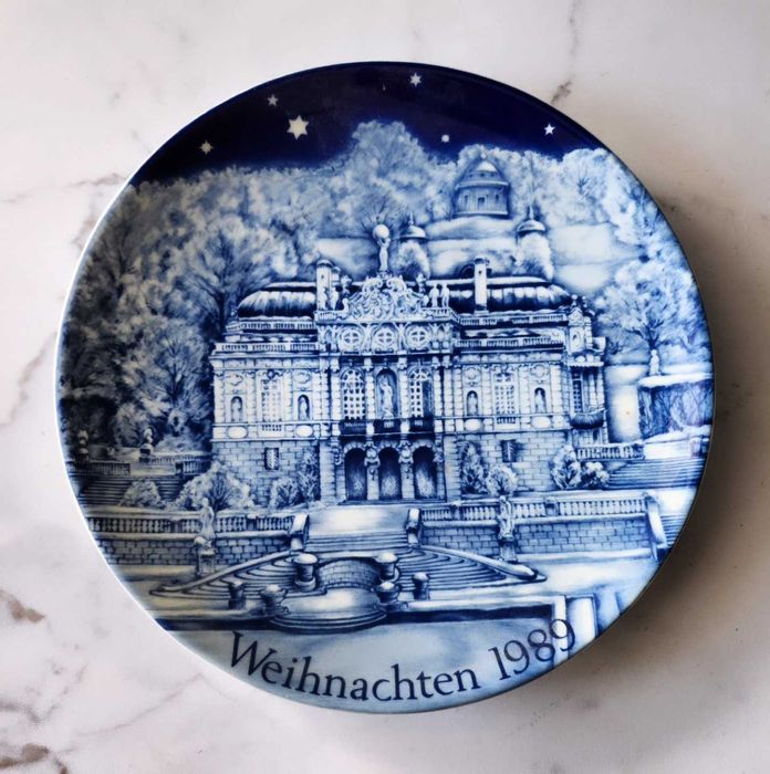 Винтидж коледни чинии