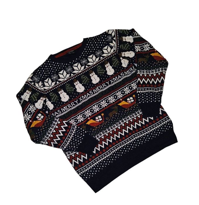 Мъжки коледен пуловер