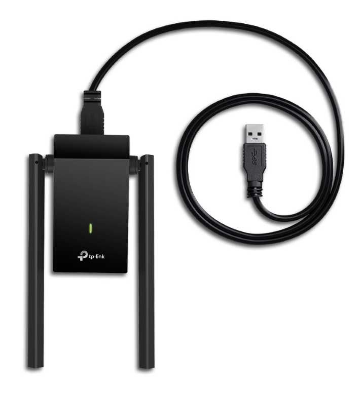Adapter USB адаптер Wi-Fi TP-Link T4U, T4U Plus 2.4-5GHz приёмник