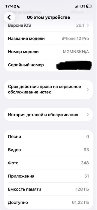 Iphone 12 pro 128 gb srochna