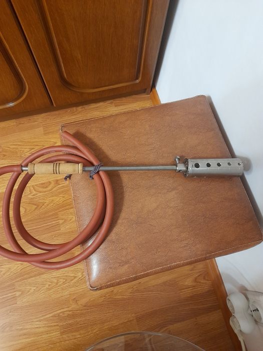 Arzător pârlit porci  din inox cu furtun