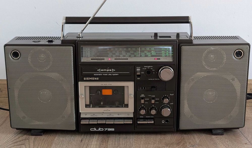 Casetofon / Boombox Siemens Club 735 top top