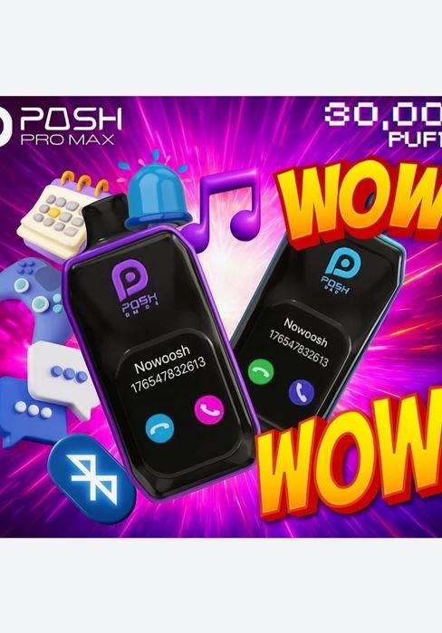 Vape 30.000 Puffs Telefon Muzica Boxa Portabila Jocuri