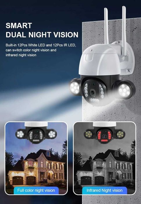 RobiCam WiFi Smart Camera iCsee 4MP ULTRA HD