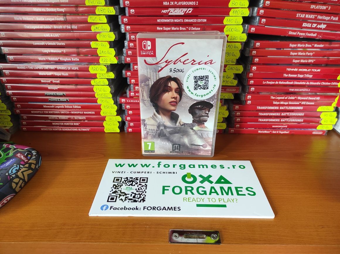 Vindem jocuri Nintendo Switch Syberia Forgames.ro