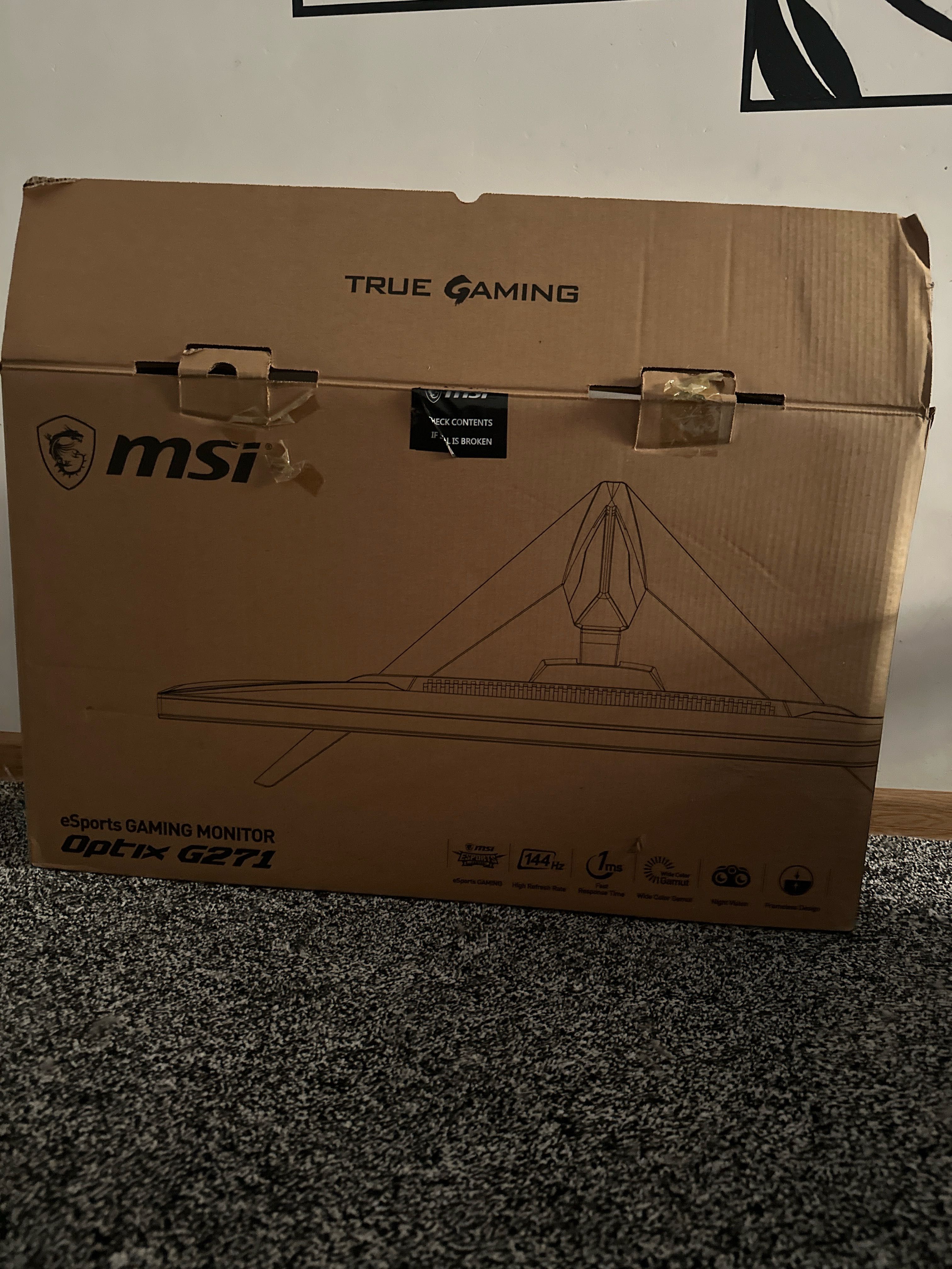 MSI Optix G271 IPS 144hz