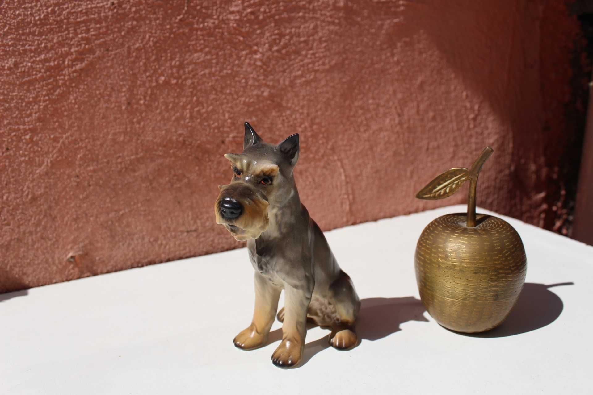 Caine portelan colectie caine Schnauzer, GOEBEL, Germania