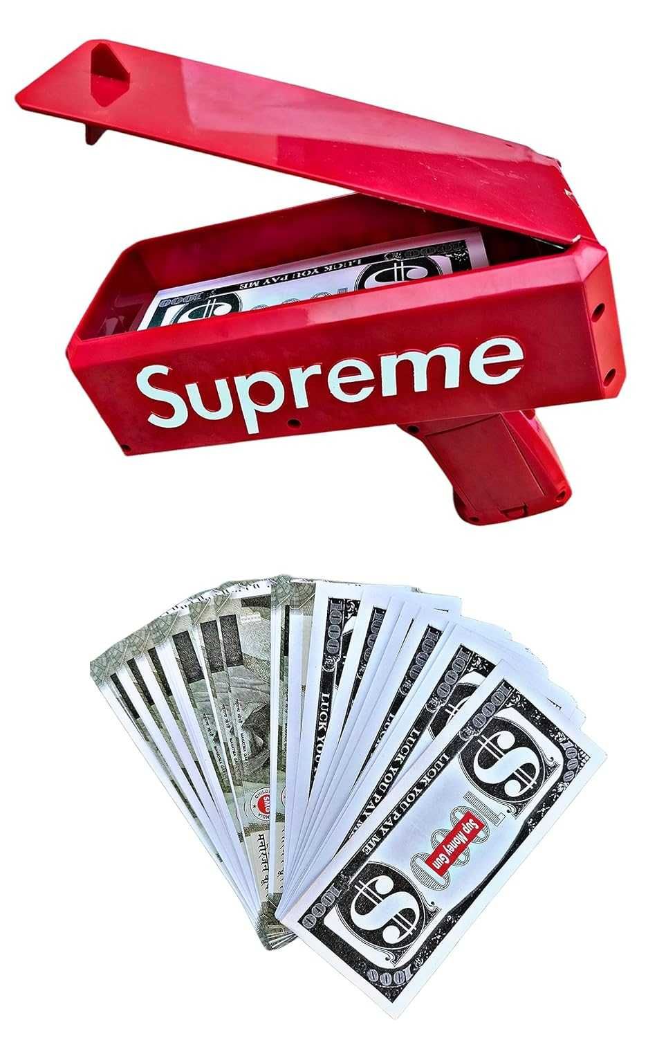 Парти Пистолет за изстрелване на пари Supreme Super Gun
