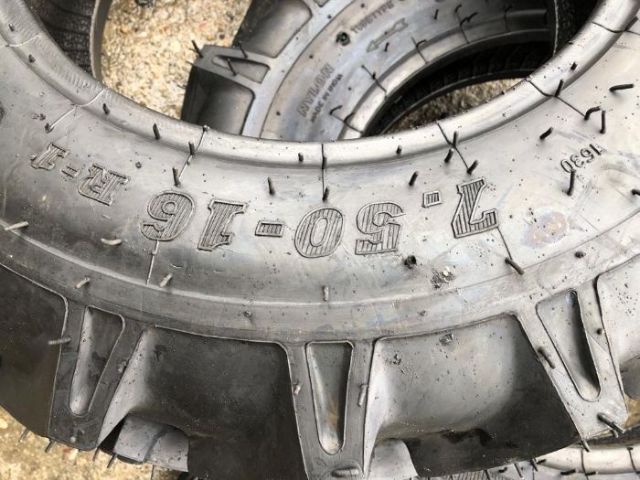Cauciucuri noi tractiune 7.50-16 ATF 8PR made in India garantie 2 ani