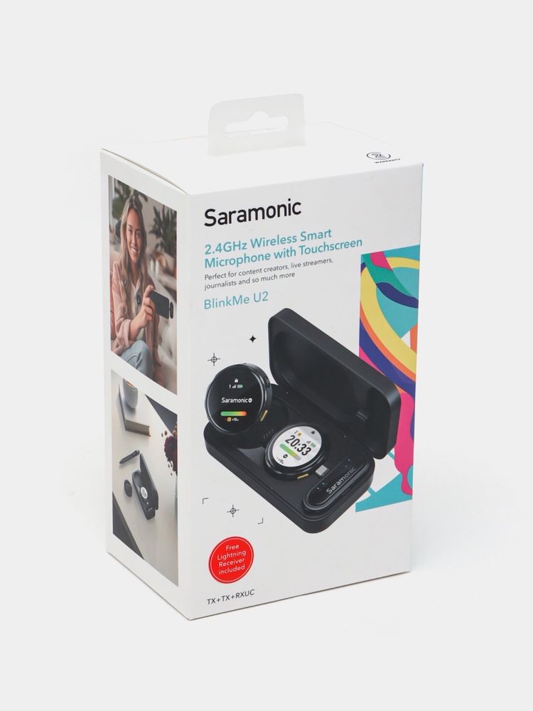 Микрафон Saramonic U2.Hollyland Lark M2.B2+