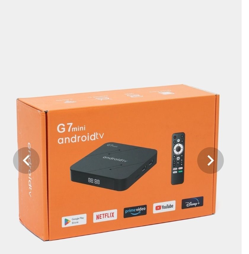 ТВ-приставка G7 mini Amlogic S905W2 Android 11 Smart TV Box 2/16 gb