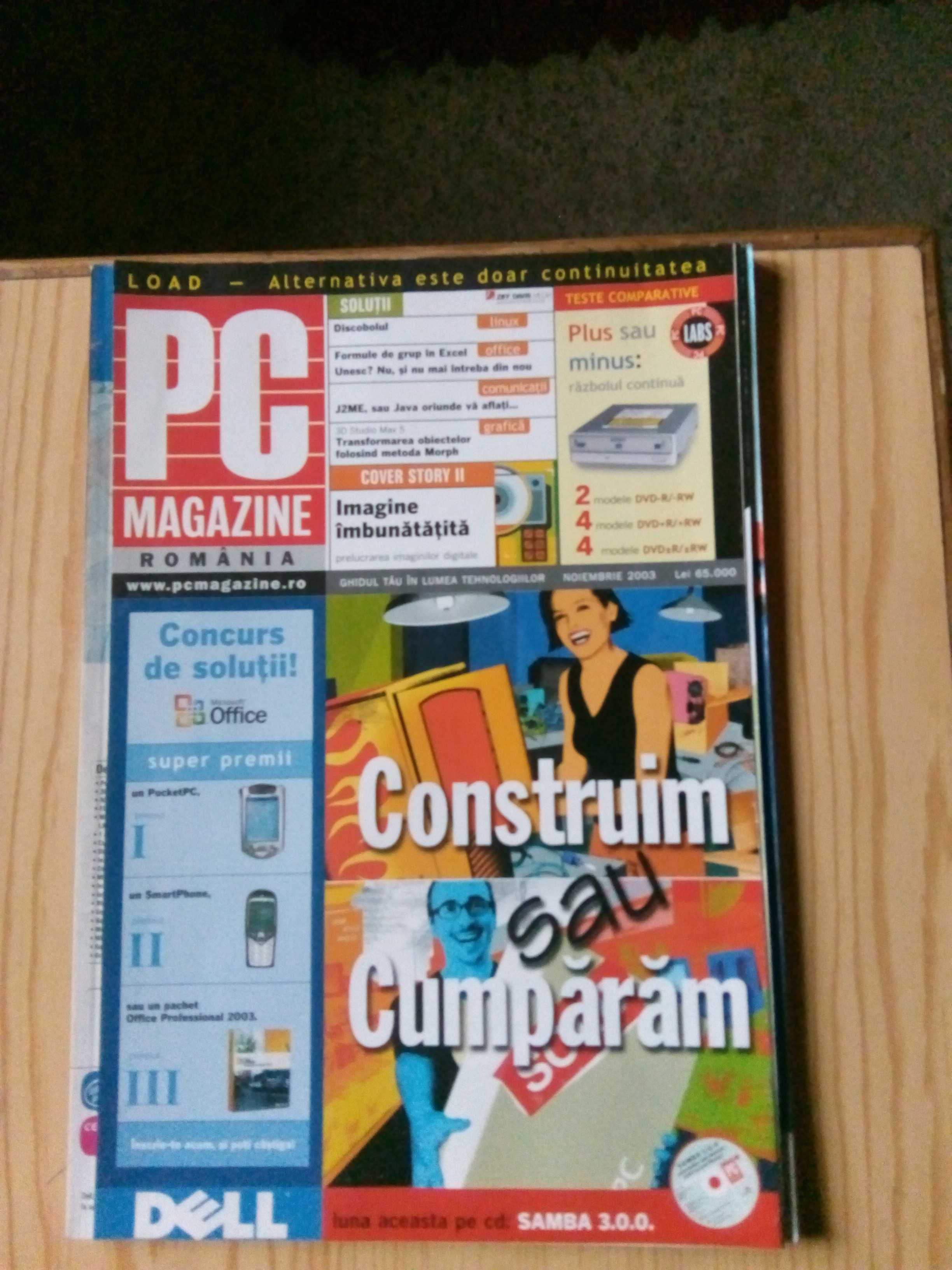Revista PC Magazine România, ani 1999-2004.