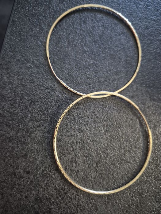 Vand cercei bratara si inel aur 14 k