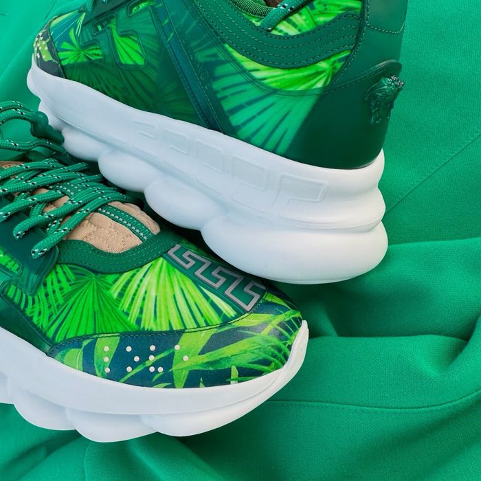 Adidasi Sport Versace Chain Reaction x Concept 100% originali-Jungle