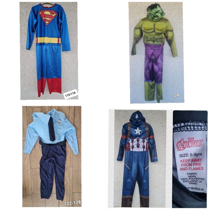 Карнавални  костюми от 104-146 размер