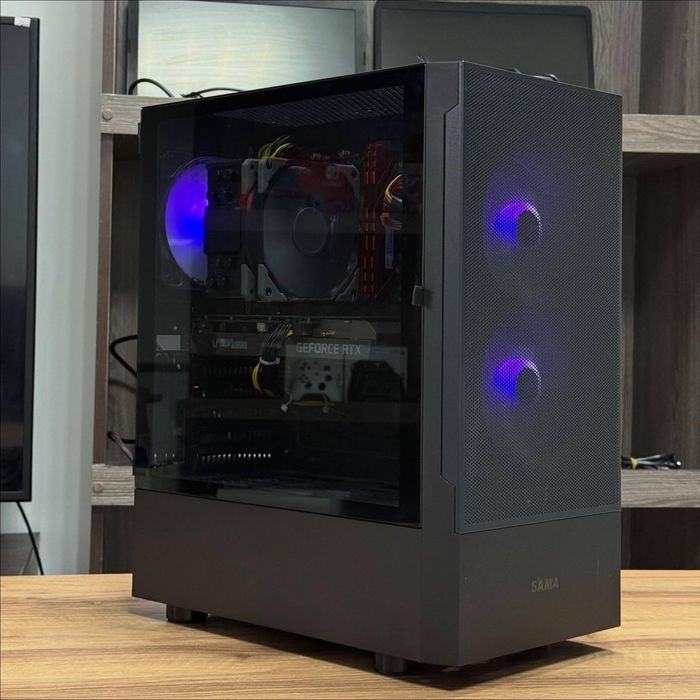 Игровой ПК на RTX 3060 I5-12400F. Игровой Компьютер для тяжелых игр