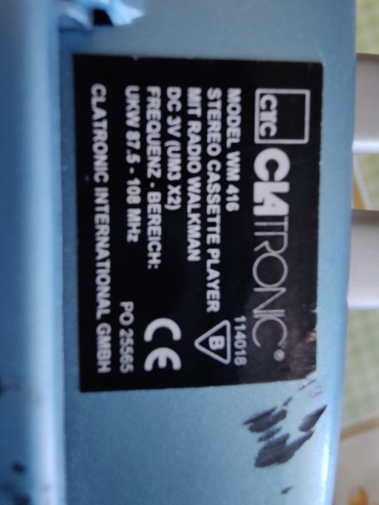 Немски уолкмен musicman clatronic