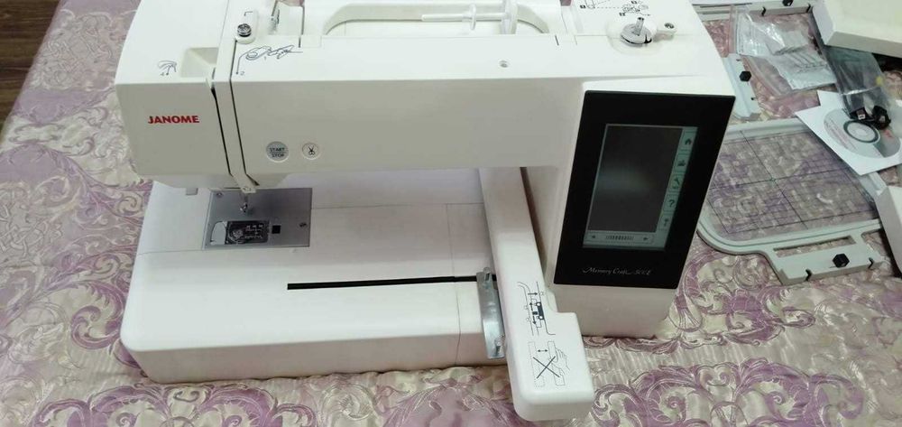 Швейная вышивалная машина janome craft 500e
