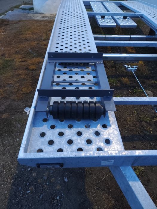 Carucior tractari roti blocate mașini avariate