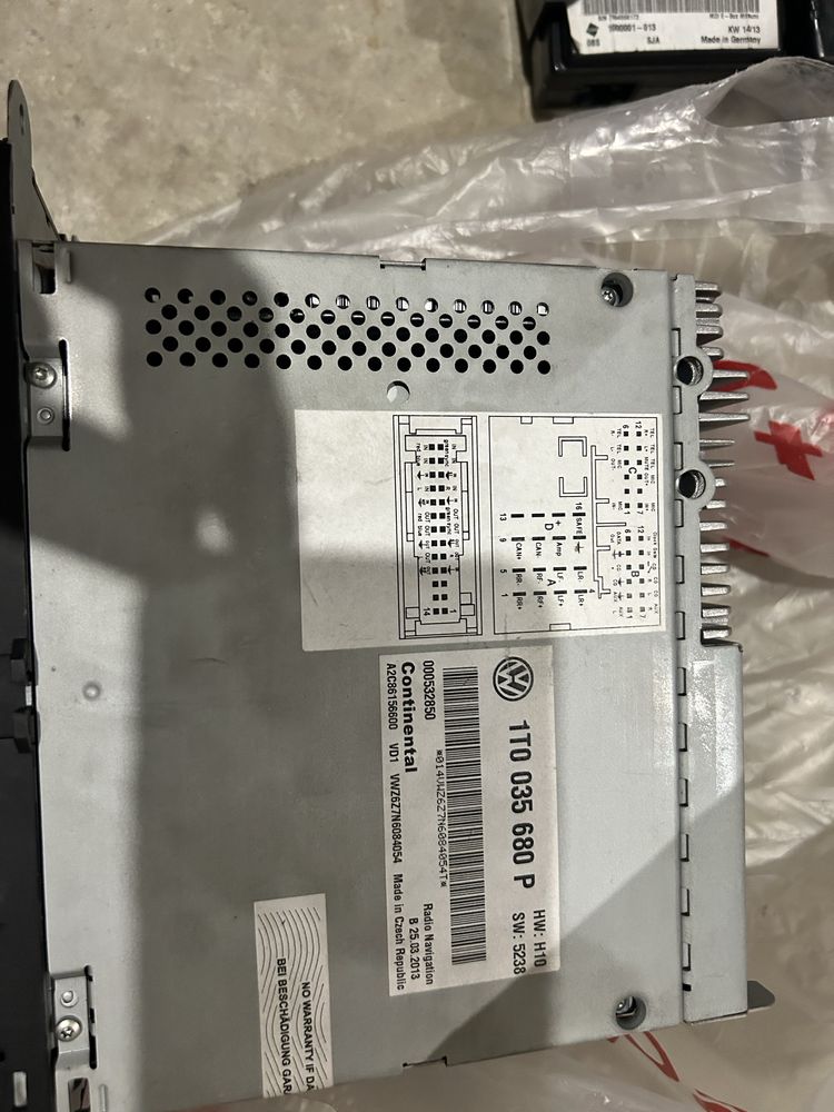 WV RNS 510 - проблем с дънната платка