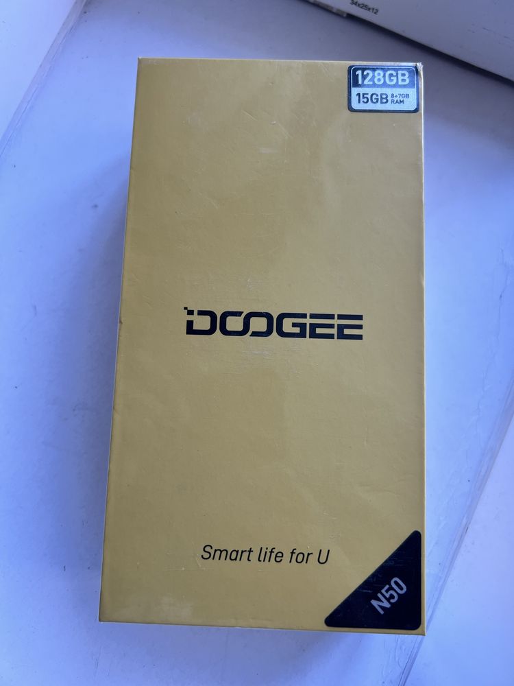 Telefon DOOGEE dual sim nou nout black sigilat in cutie128gb,8gb ram