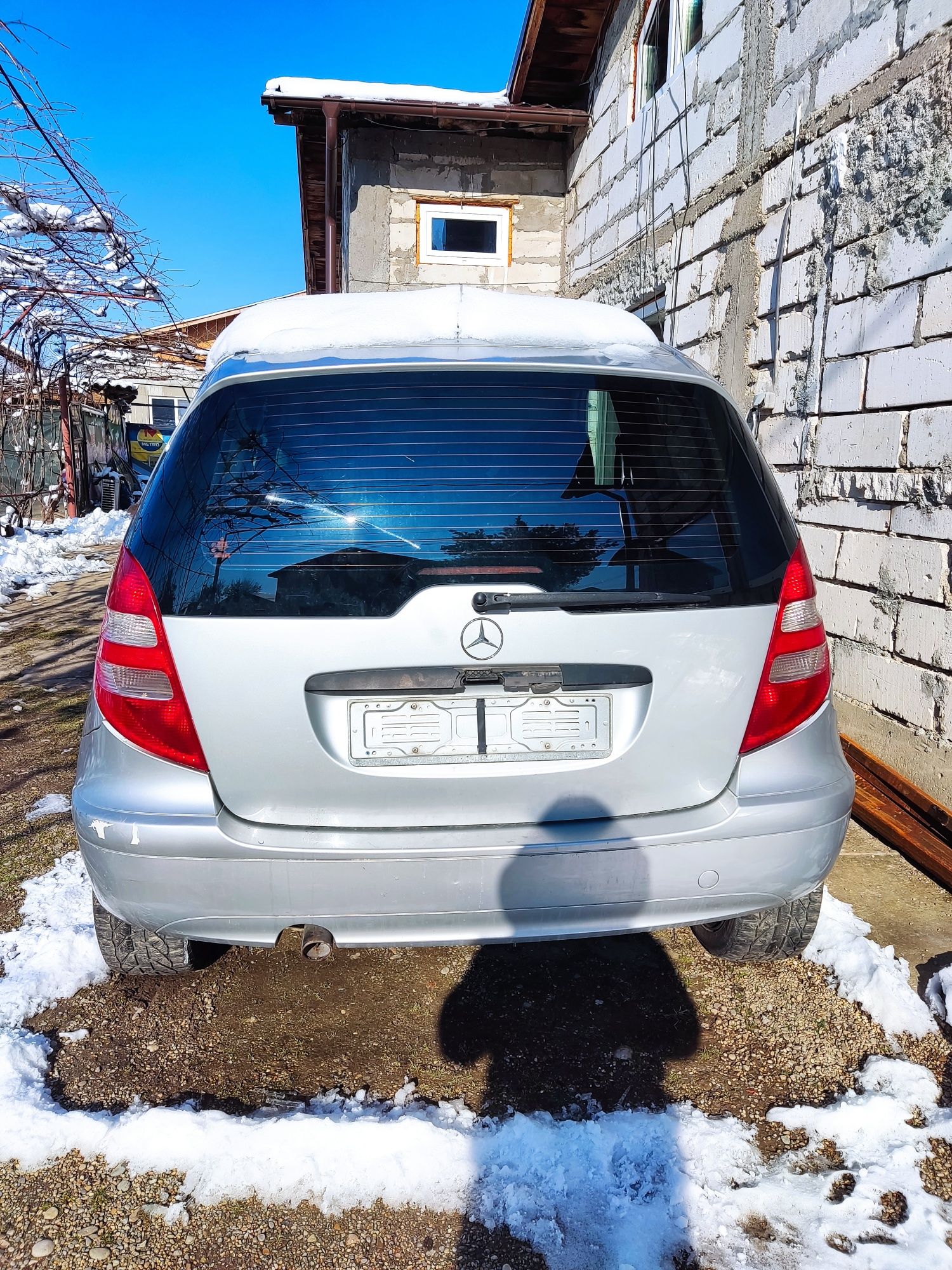 Grila capota ,ușa, haion, stopuri, bara spate Mercedes A class 2009