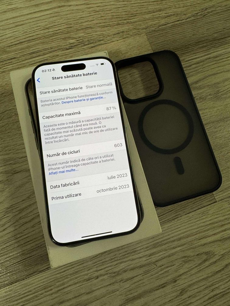 Vand Sau Schimb IPhone 15 PRO Natural Titanium 128Gb Neverlocked