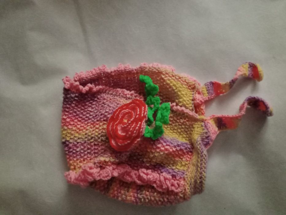 Шапочка для девочки.