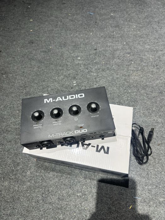 звуковой карта аудиокарта M-audio duo 18K