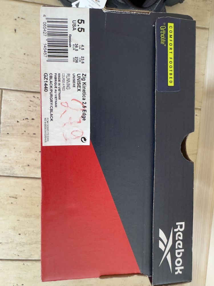 Reebok Zig Kinetica 2.5 Edge 36.5