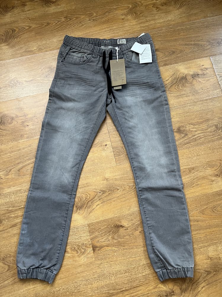 Pantaloni Jeans Denim Jogger