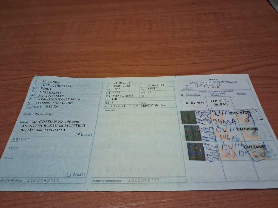 Ford CMAX Diesel 2005