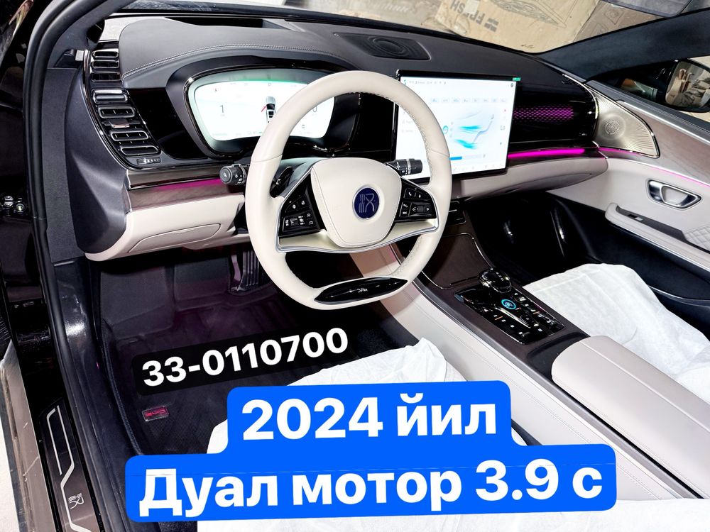 Byd han fual motor 3.9 s. Yili 2024. Notariusga tayyor. 5.000 km
