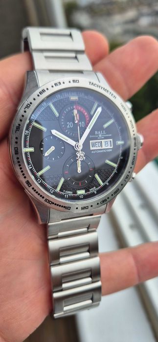 Ball Trainmaster Automatic Diver Chronograph Valjoux 7750
