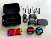 Nintendo Switch OLED + Multe accesorii