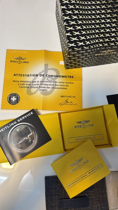 Breitling Galactic 41 Automatic | Full Set