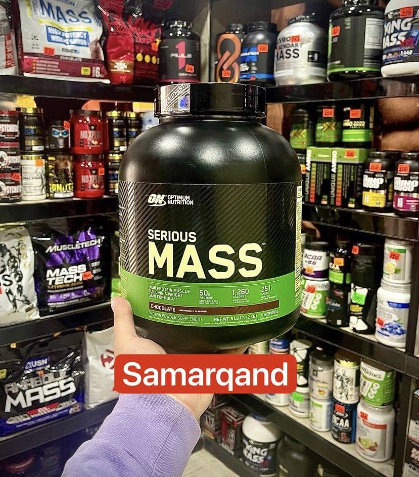 Serious mass 2,7 kg USA Original!!! massa gainer geyner