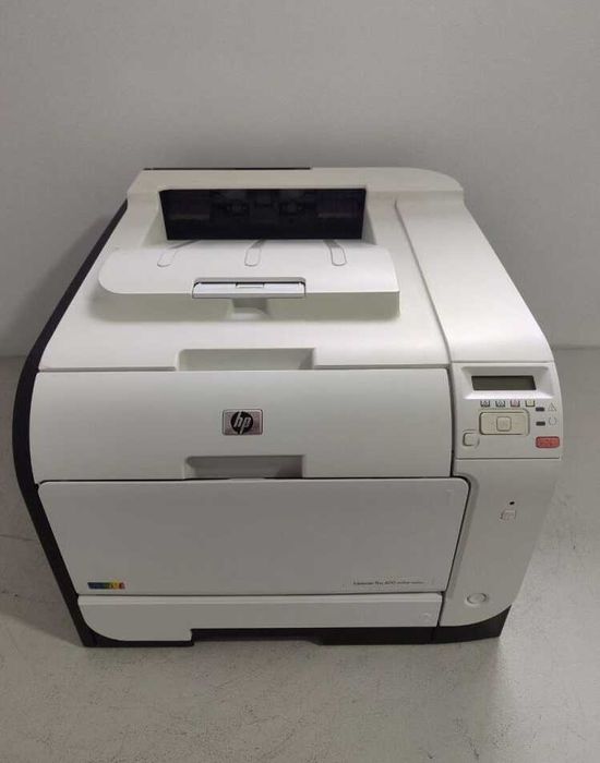 Wi-Fi лазерный цветной принтер HP M451nw - краска заправлена, печатает
