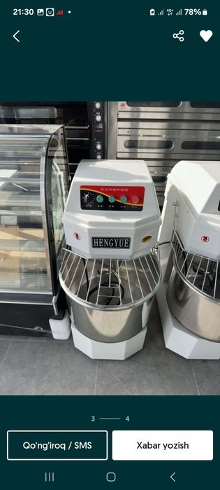 Testo meshalka Hengyue xamir qoradigan aparat xamir aralashtirgich