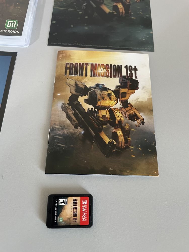 Front Mission 1st remake limited edition для Nintendo Switch