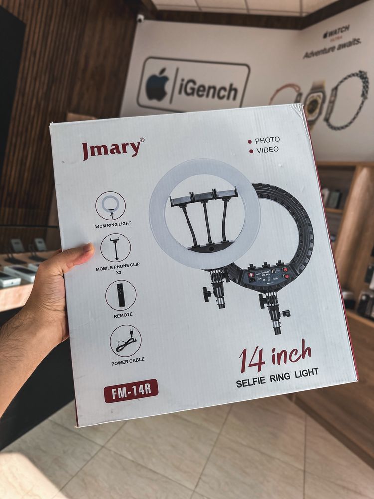 Светодиодная кольцевая лампа Jmary FM-R14