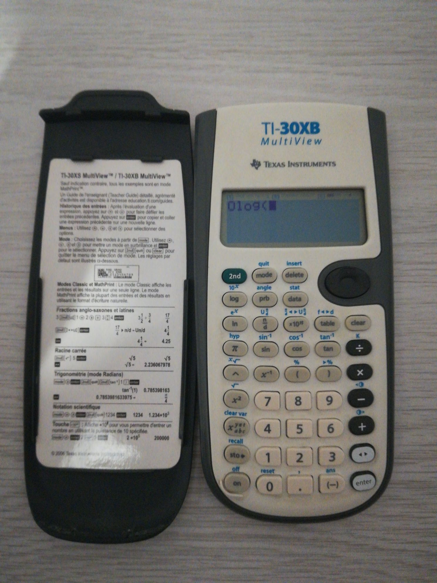 Calculator de birou Texas Instruments, 16 cifre, stiintific