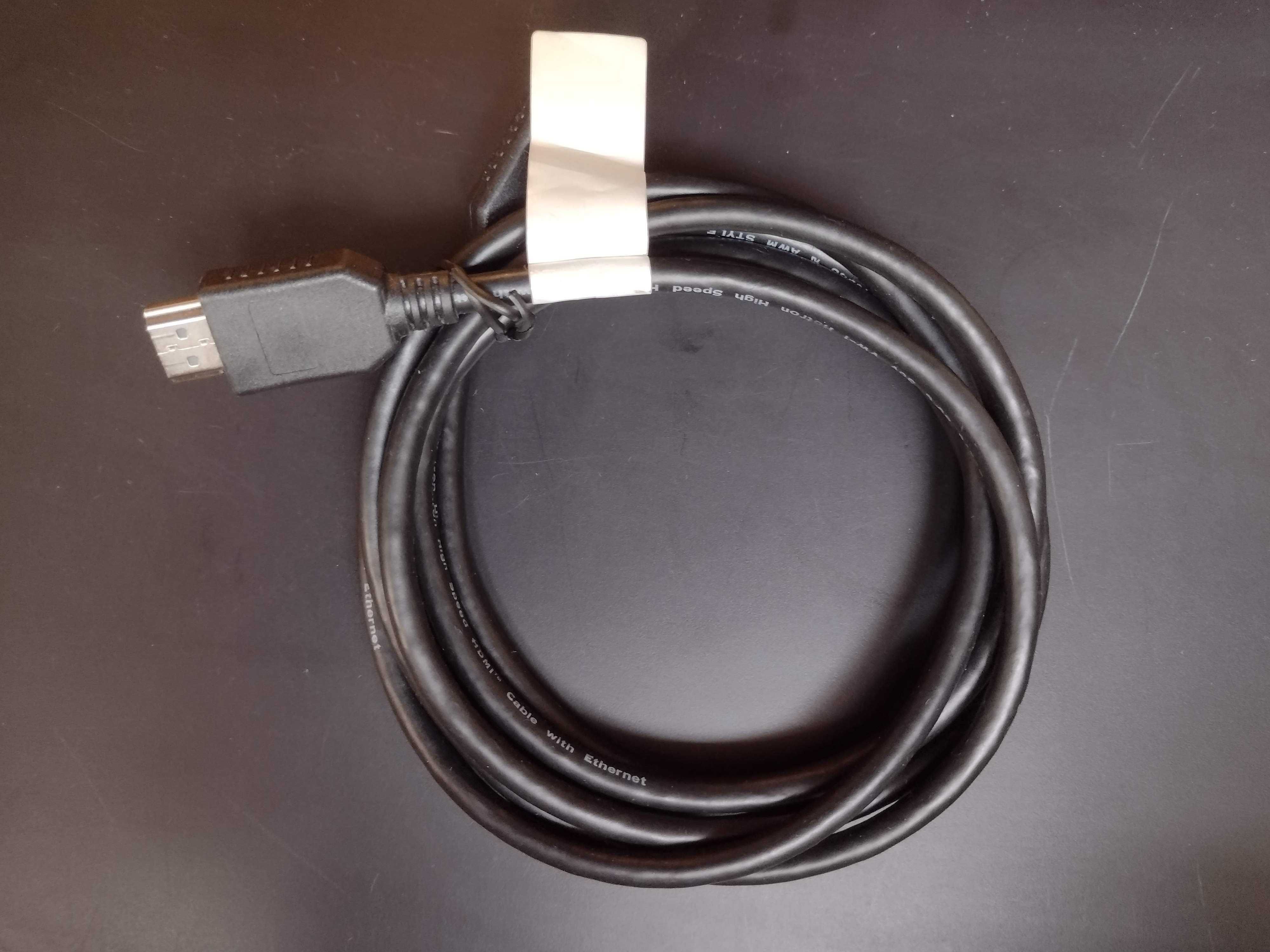 Cablu HDMI - HDMI Dell, 4K, 1.8M, negru, nou
