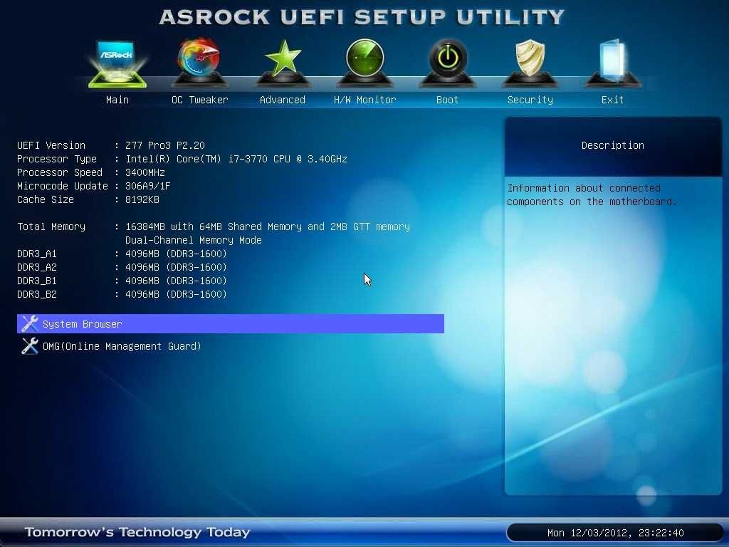 Дъно motherboard ASRock Z77 Pro3 LGA 1155 DDR3 OVERCLOCK